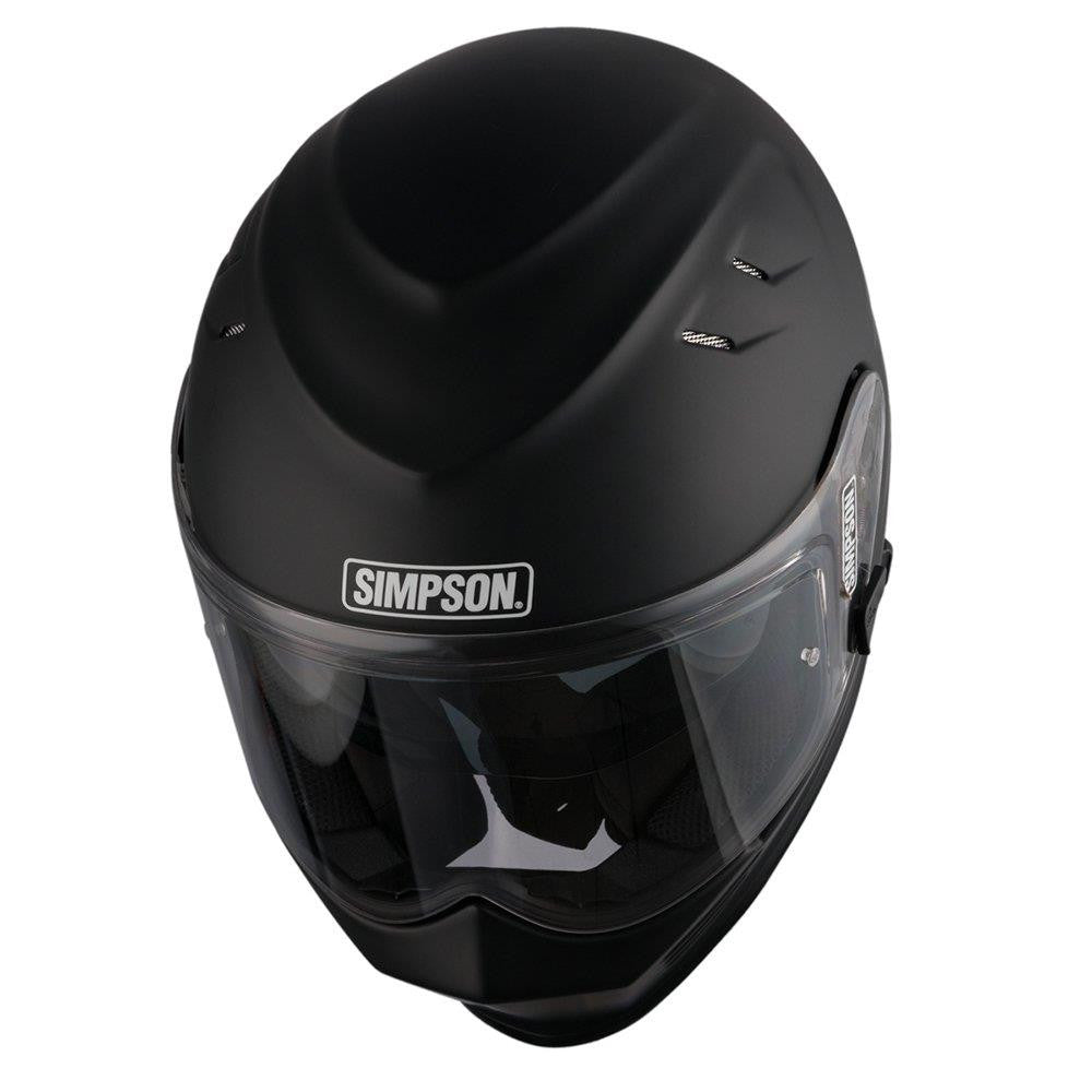 Simpson Venom Solid Motorcycle Motorbike Full Face Helmet (ECE-22.06)