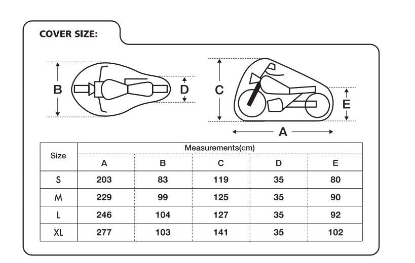 Oxford Protex CV160 Premium Stretch-Fit Outdoor Cover Small For Motorcycle Bike