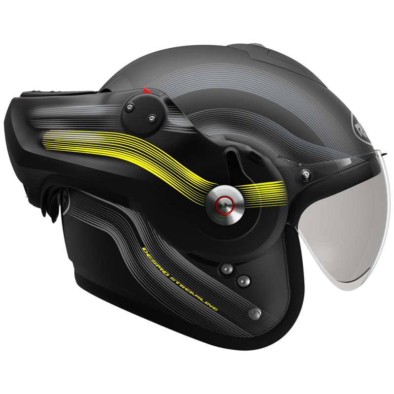 Roof Desmo Streamline Flip Front Motorcycle Crash Helmet