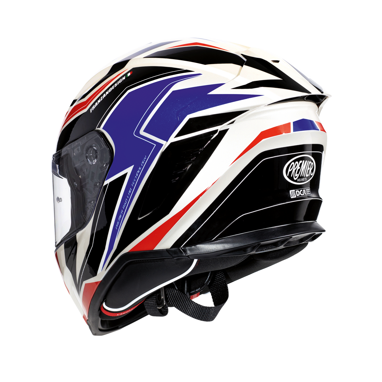 PREMIER HYPER RW GRAPHIC MOTORBIKE FULL FACE HELMET