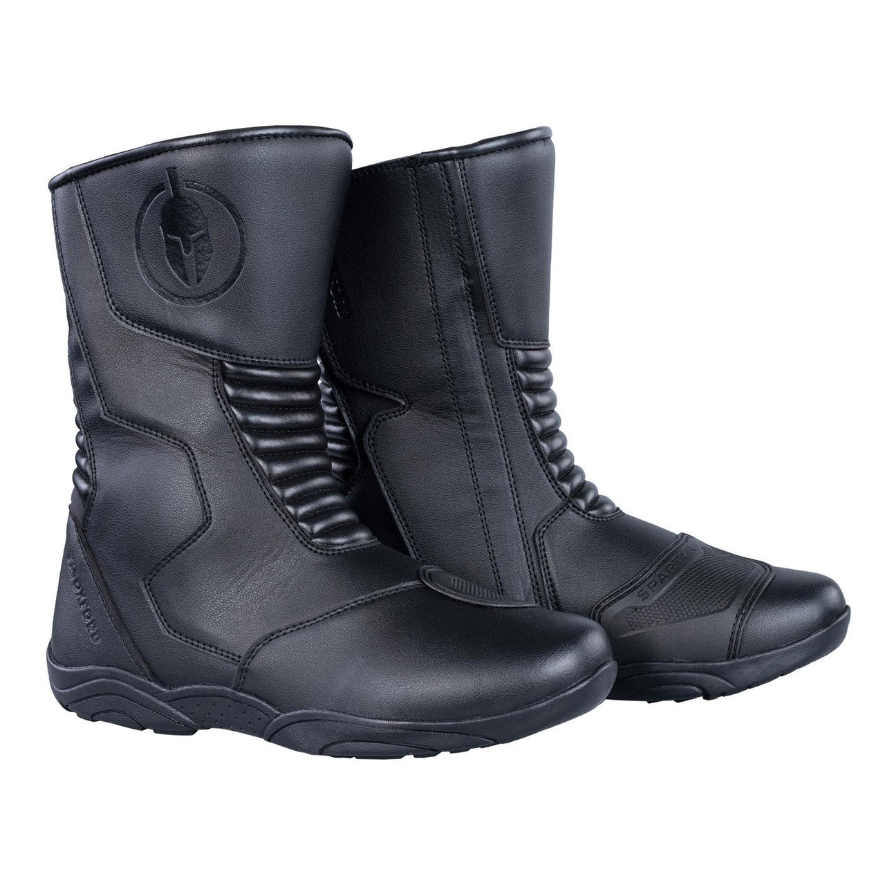 Spartan Men's Motorcycle Motorbike S Water Proof Boot Black