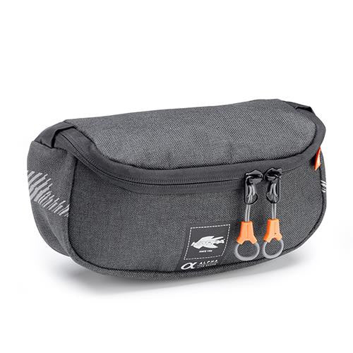 Kappa Motorbike Motorcycle Handlebar Alpha range Bag 2.8 letter capacity Dark Grey