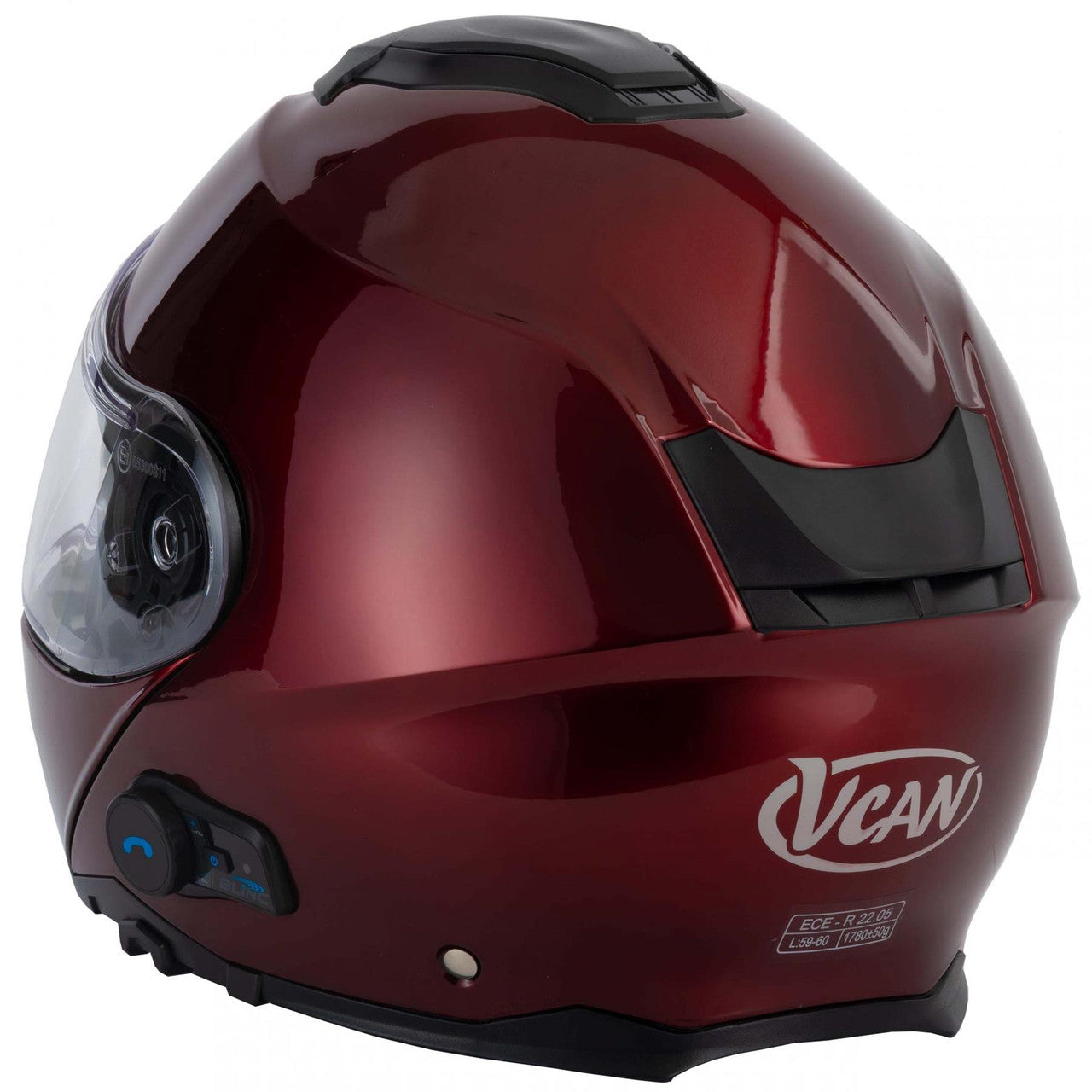 Vcan V272 Flip Up Motorcycle Blinc A4 Bluetooth Helmet