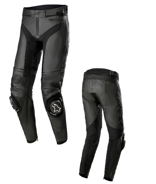 Alpinestars Missile V3 Regular Leather Pant Motorcycle Trouser Black