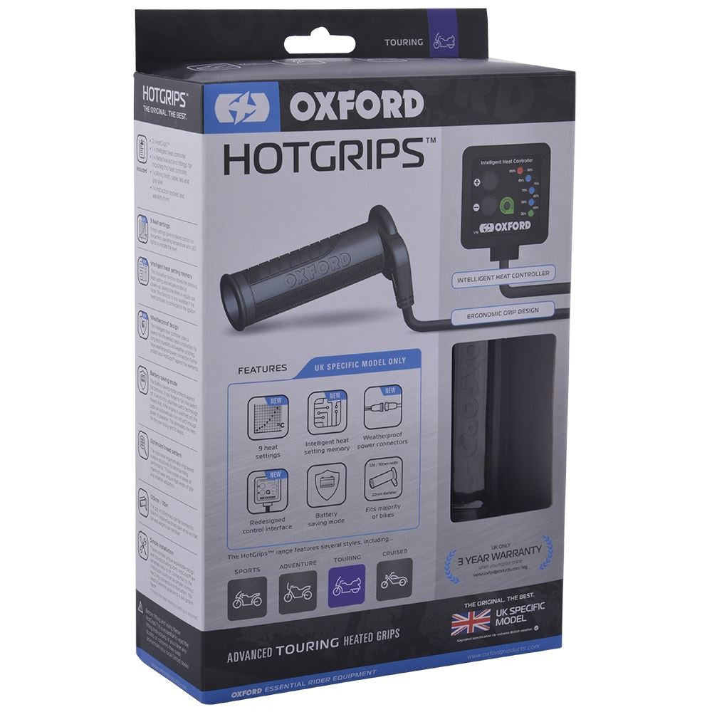 Oxford UK Specific Motorcycle Advanced Touring Heated Hot grips