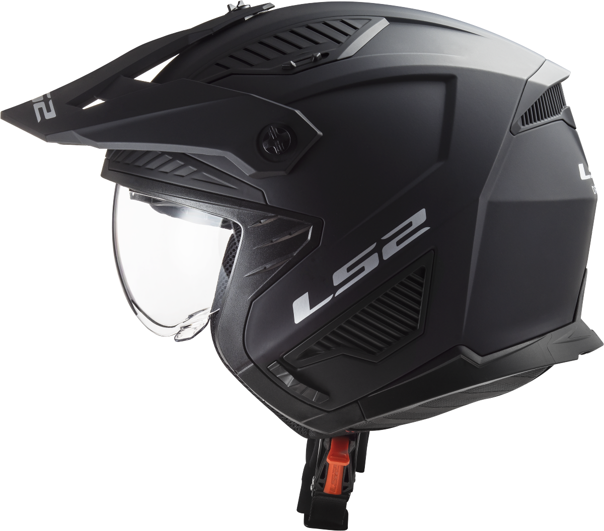 LS2 OF606 DRIFTER SOLID OPEN FACE MOTORCYCLE HELMET