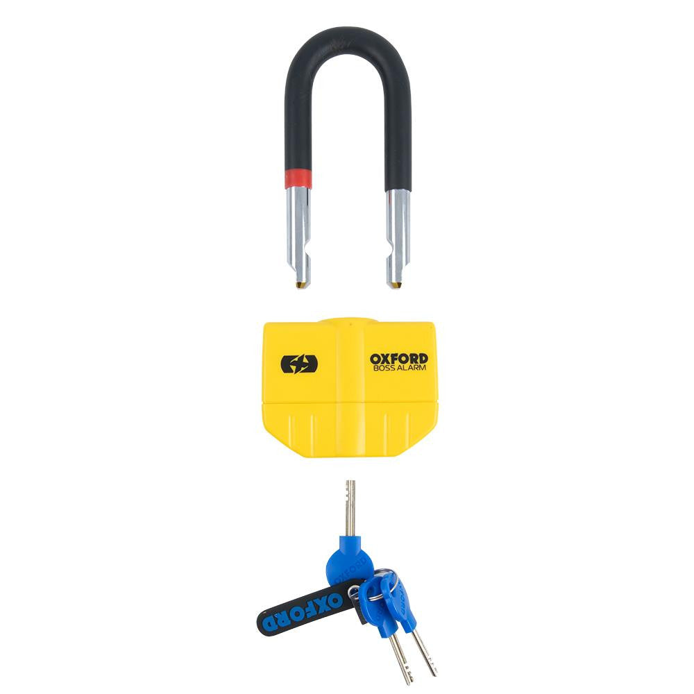 Oxford Boss Alarm 14mm Chain Lock 1.2m