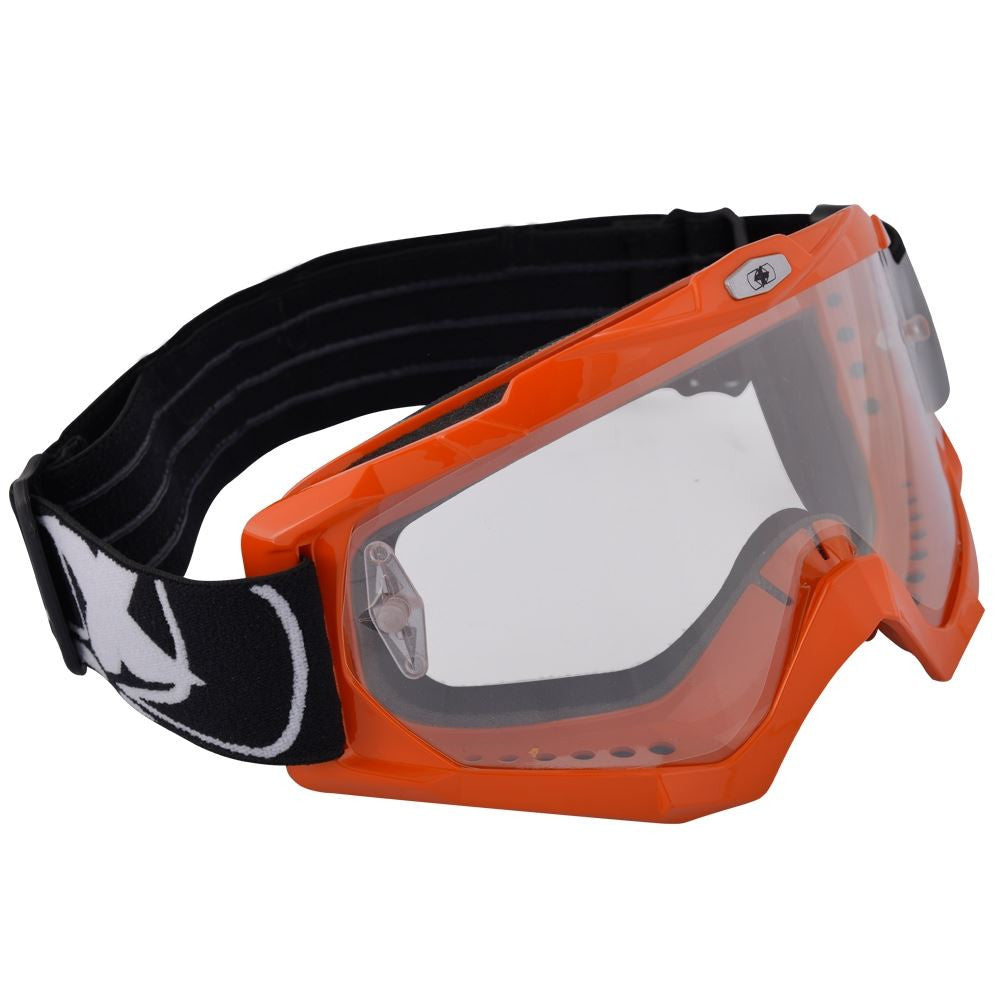 Oxford Motorcycle Motorbike Assault Pro Off-Road MX Goggle- Orange