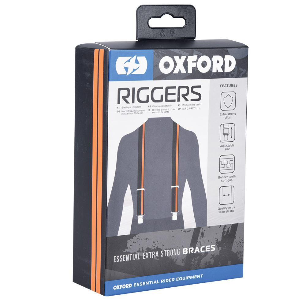 Oxford Riggers Cruiser Motorcycle Trouser Braces