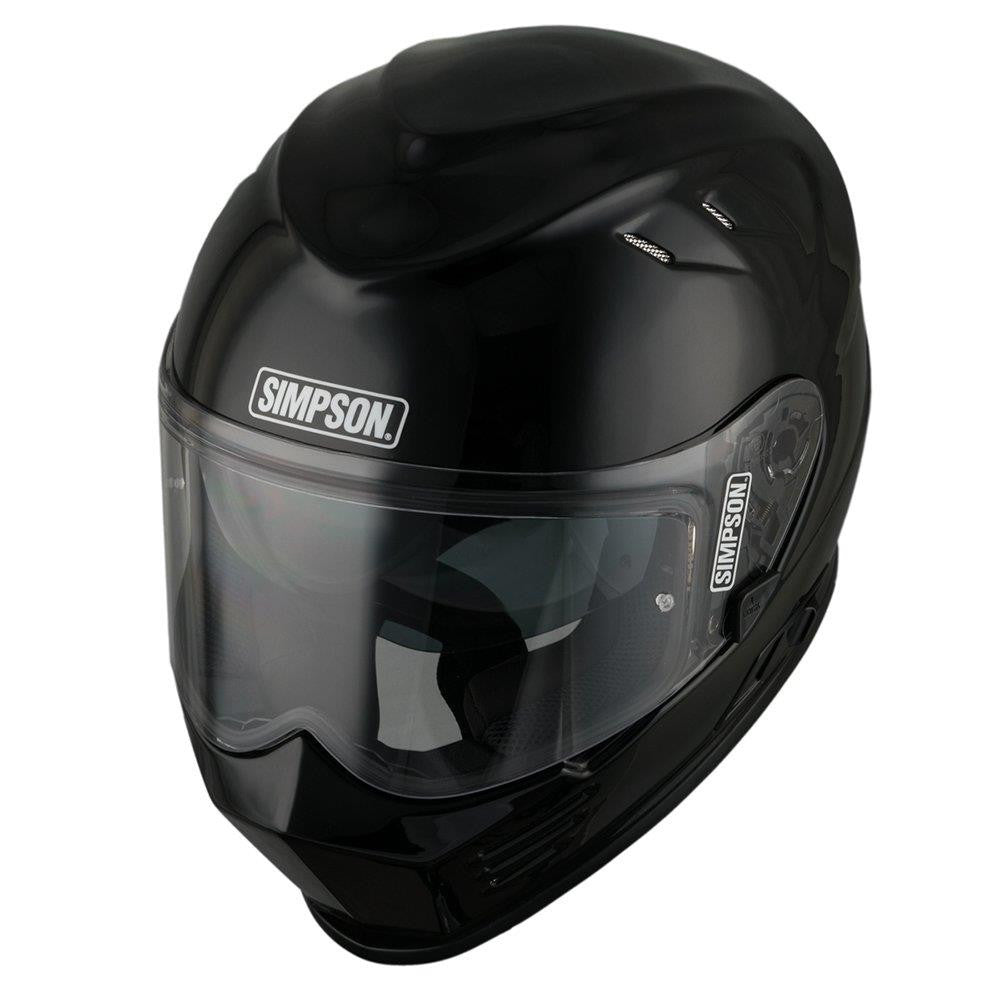 Simpson Venom Solid Motorcycle Motorbike Full Face Helmet (ECE-22.06)