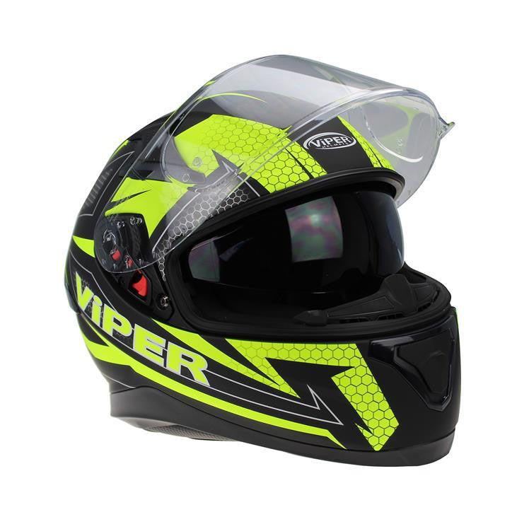 VIPER RSV95 SPIRIT MOTORCYCLE FULL FACE CRASH HELMET