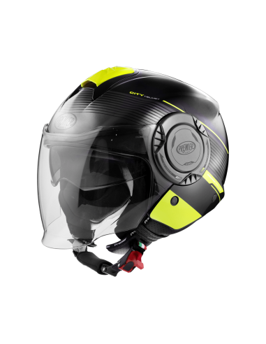 PREMIER COOL CH OPEN FACE MOTORBIKE SCOOTER HELMET WITH VISOR