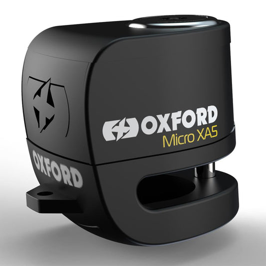 Oxford Micro XA5 Alarm Disc Lock Black/Black