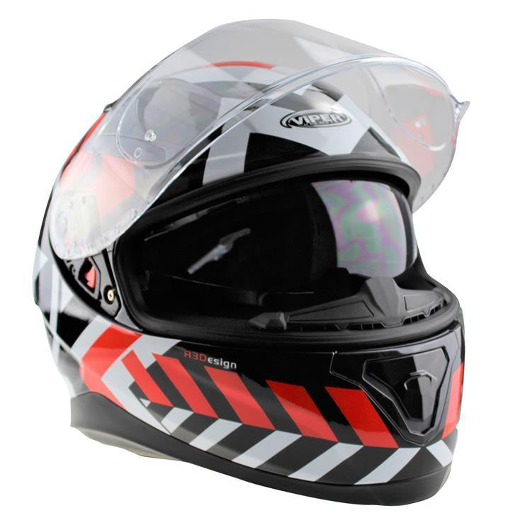 VIPER RSV95 PATROIT FULL FACE MOTORBIKE MOTORCYCLE HELMET