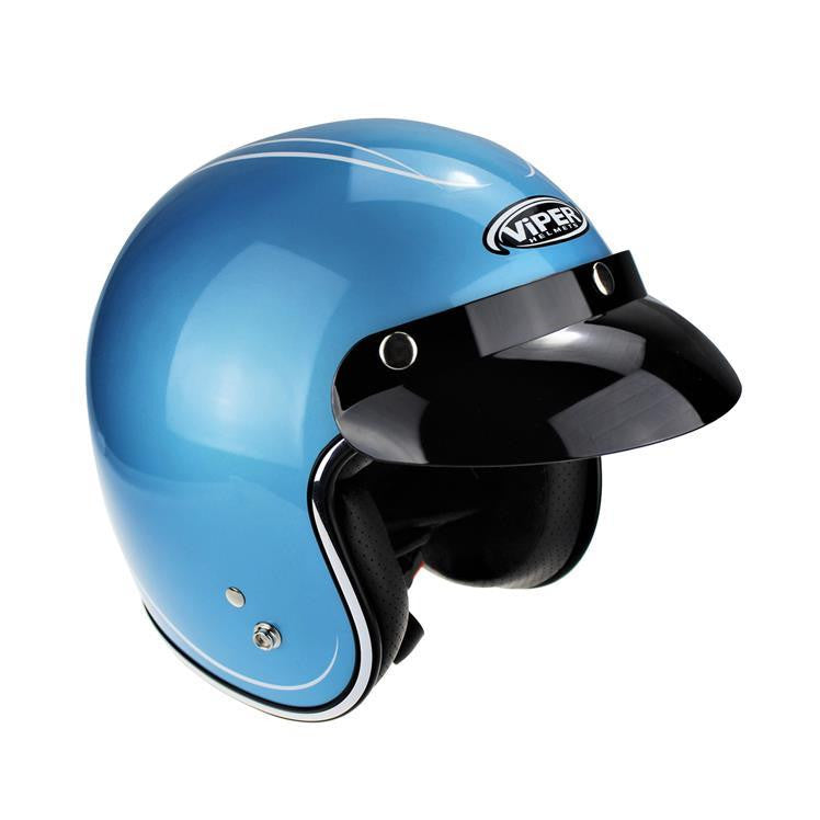 Viper RS05 Slim Jet Open Face Scooter Motorcycle Touring Helmet