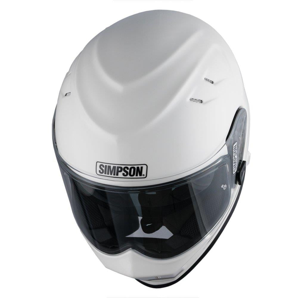 Simpson Venom Solid Motorcycle Motorbike Full Face Helmet (ECE-22.06)