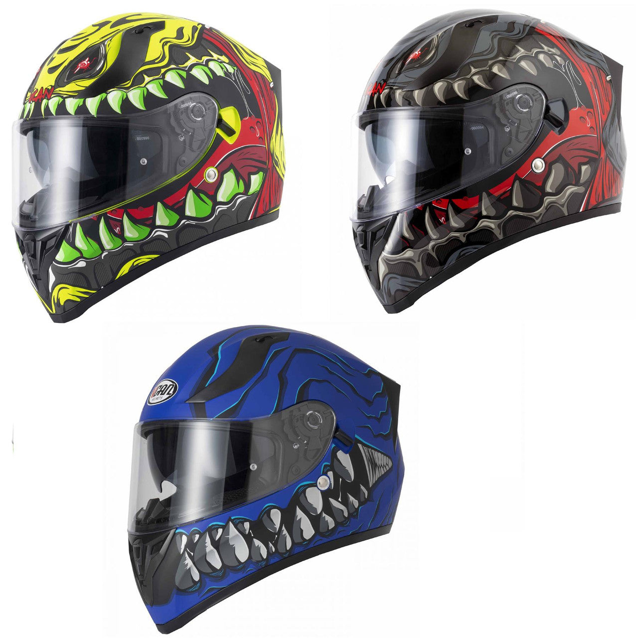 VCAN H128 Motorcycle Motorbike Titan Helmets -2023