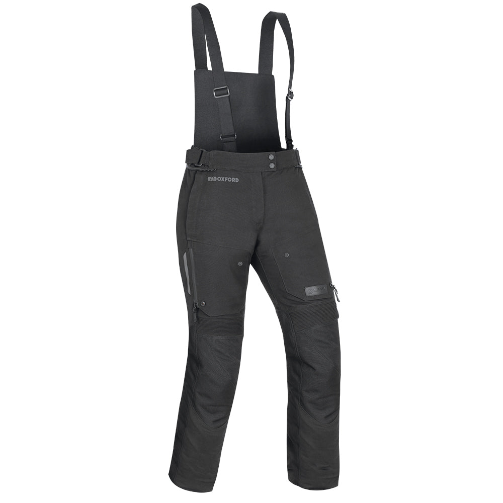 Oxford Mondial 2.0 Stealth Black WS Motorcycle Pant |Short & Regular Size