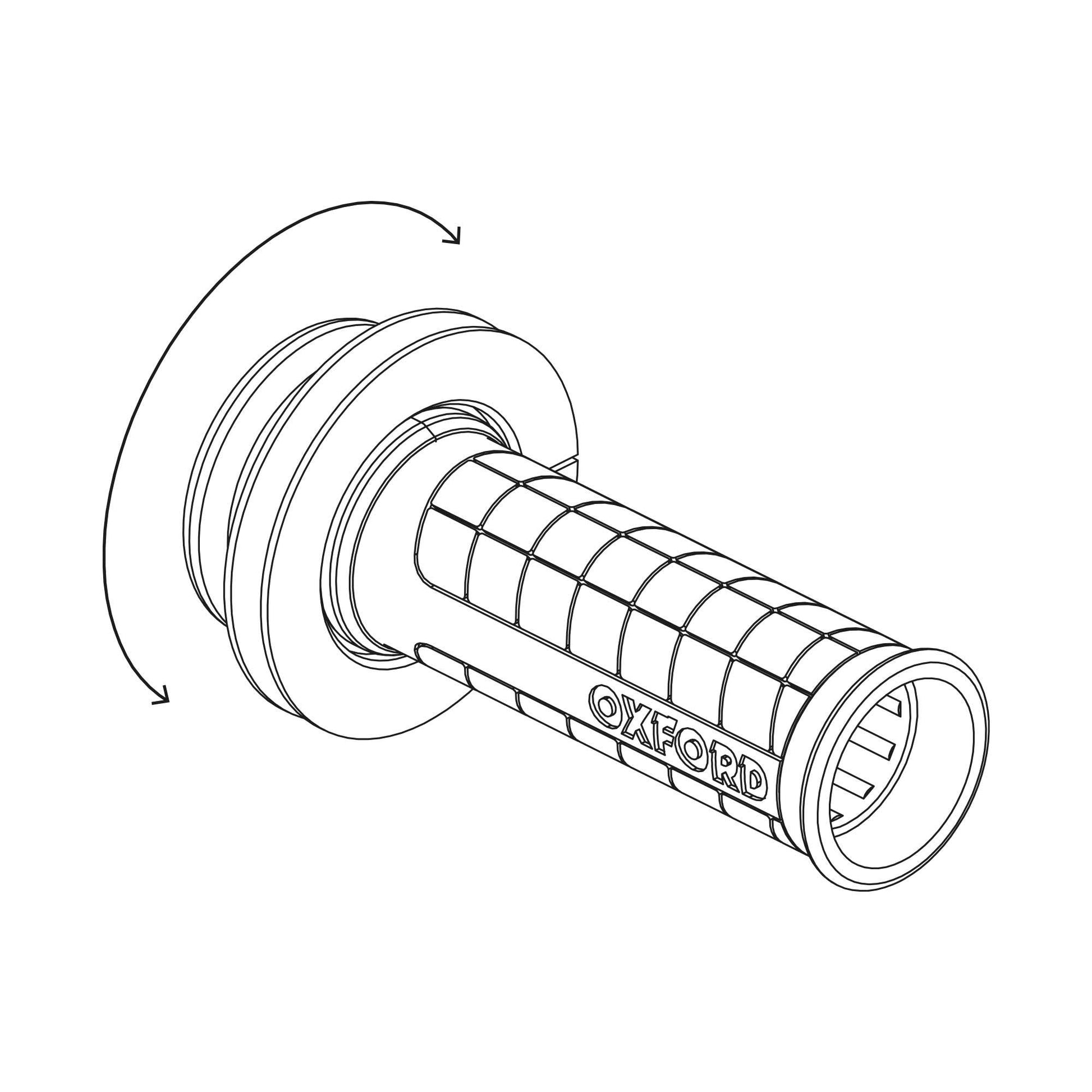 Oxford Courier Muffs with Clic Grip