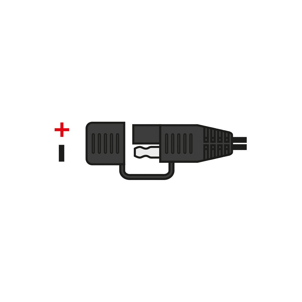 Oxford Crocodile clips to USA/SAE connector (0.5mtr lead)