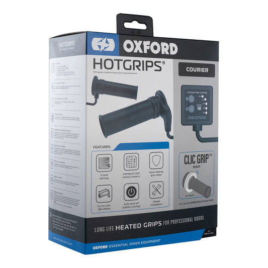 Oxford Hot Grips Advanced Courier with Clic Grip