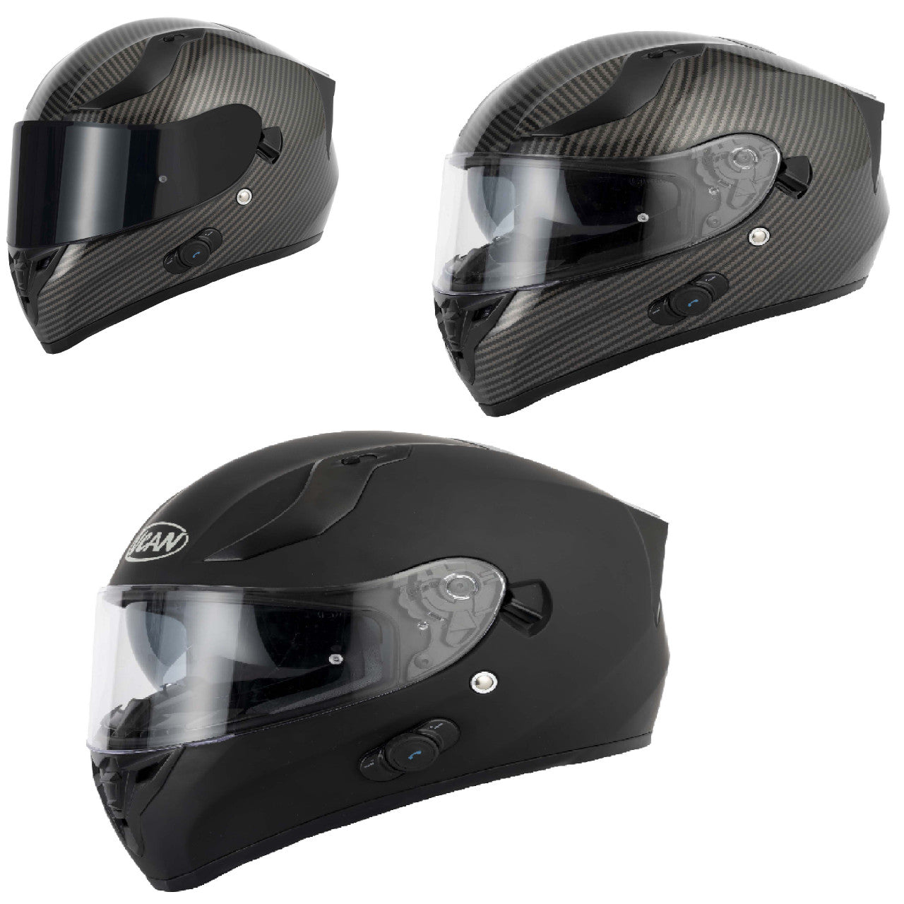 Vcan H128 Blinc S7 System Full Face Motorcycle Helmet-2024