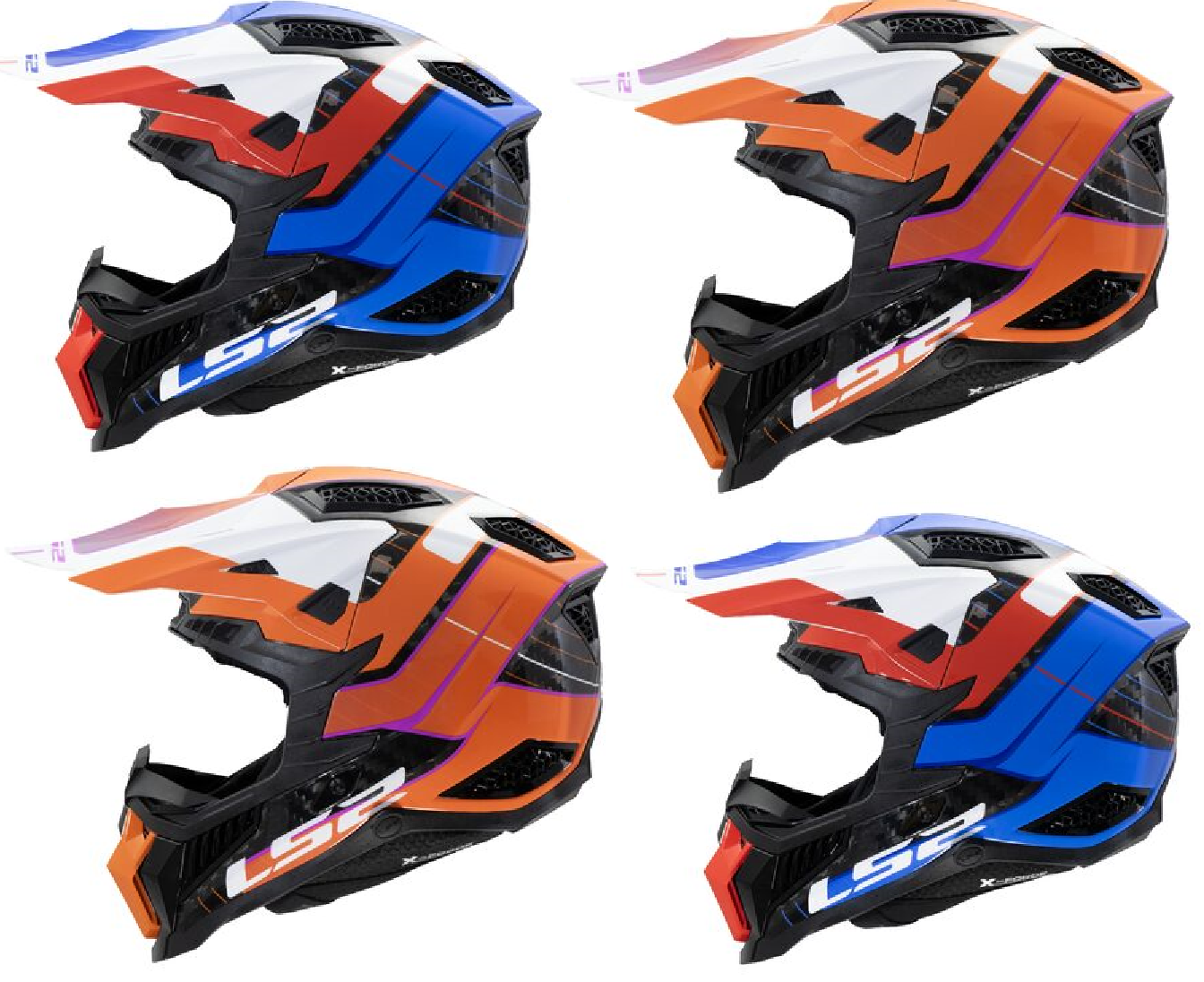 LS2 MX703 X-FORCE GALUO HELMET MOTOCROSS