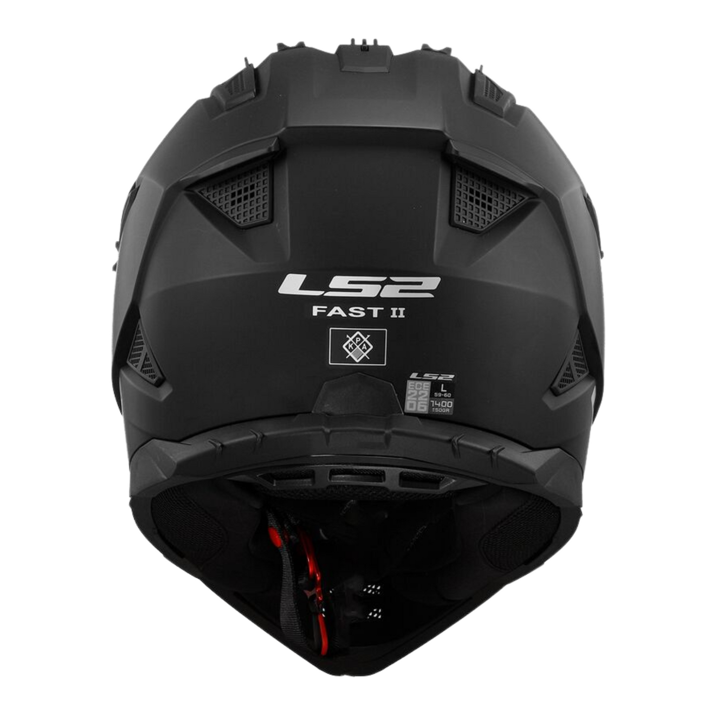 LS2 MX708 Fast II Solid Matt Black Helmet