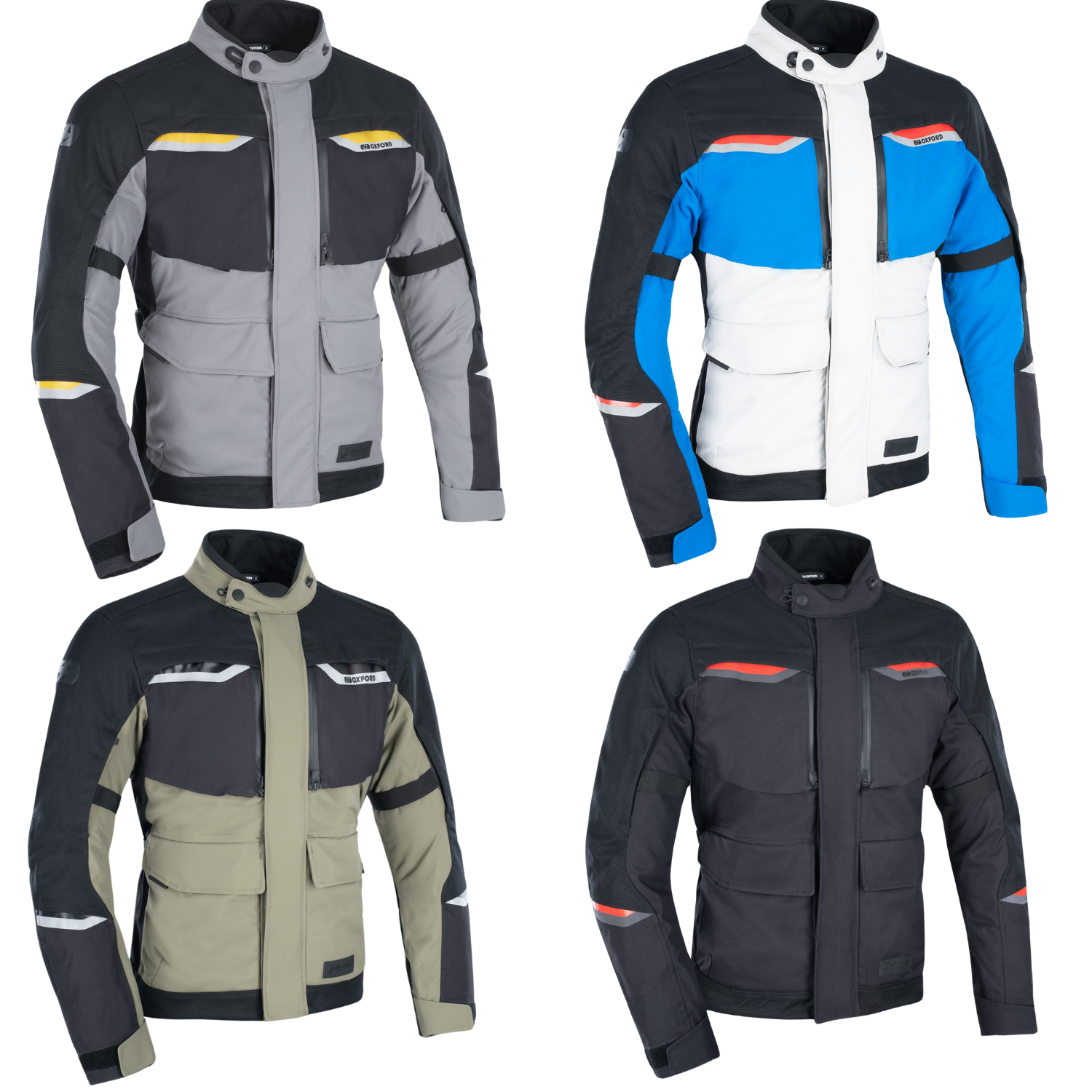 Oxford Mondial 2.0 MS Motorcycle Jacket | All-Season Waterproof Jacket