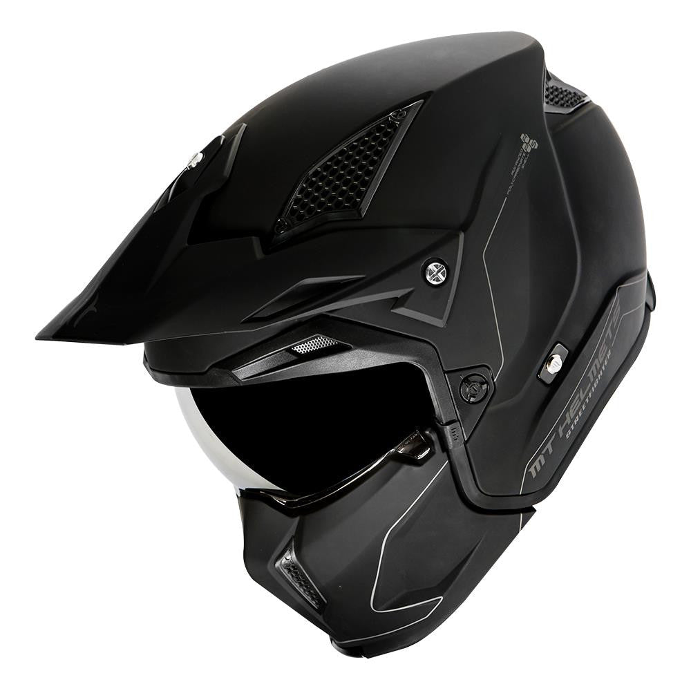 MT Streetfighter Full Face Adventure MotorbikeHelmet