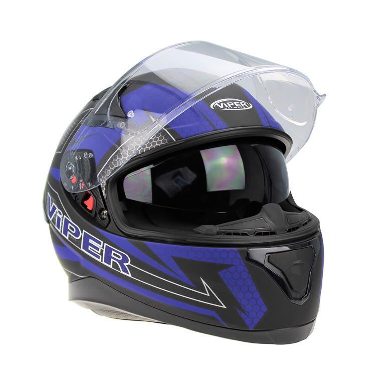 VIPER RSV95 SPIRIT MOTORCYCLE FULL FACE CRASH HELMET