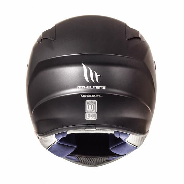 MT Targo Solid Aerodynamic Full Face Motorcycle Motorbike Helmet