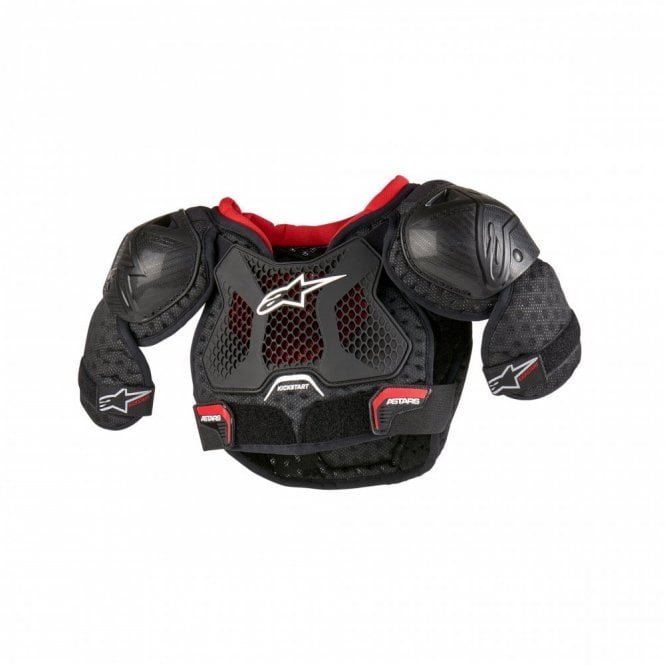 Alpinestars Bionic Action Kickstart Chest Guard Black Red