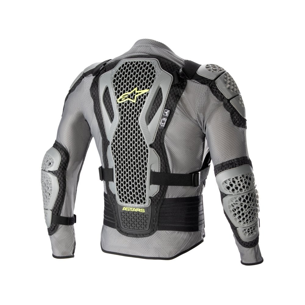 Alpinestars Bionic Action V2 Protection Jacket Gray Black Yellow Fluo