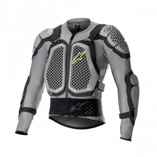 Alpinestars Bionic Action V2 Protection Jacket Gray Black Yellow Fluo