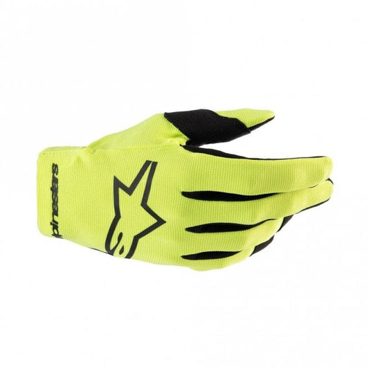 Alpinestars Radar Gloves Yellow Fluo Black