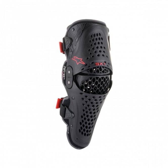 Alpinestars SX-1 V2 Knee Protector Black Red