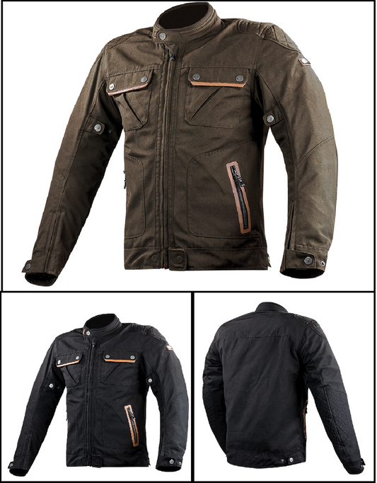 LS2 Bullet Man Waterproof Vintage Jacket