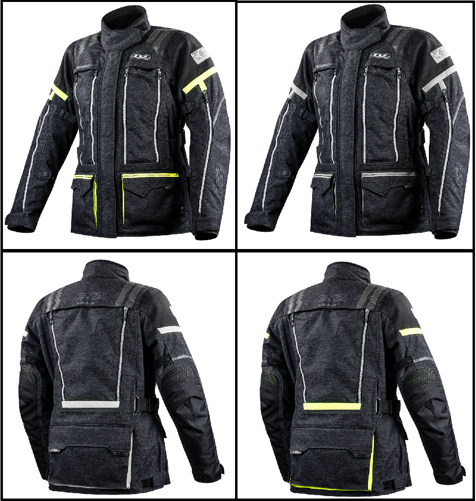 LS2 Nevada Lady Waterproof Textile Touring Jacket