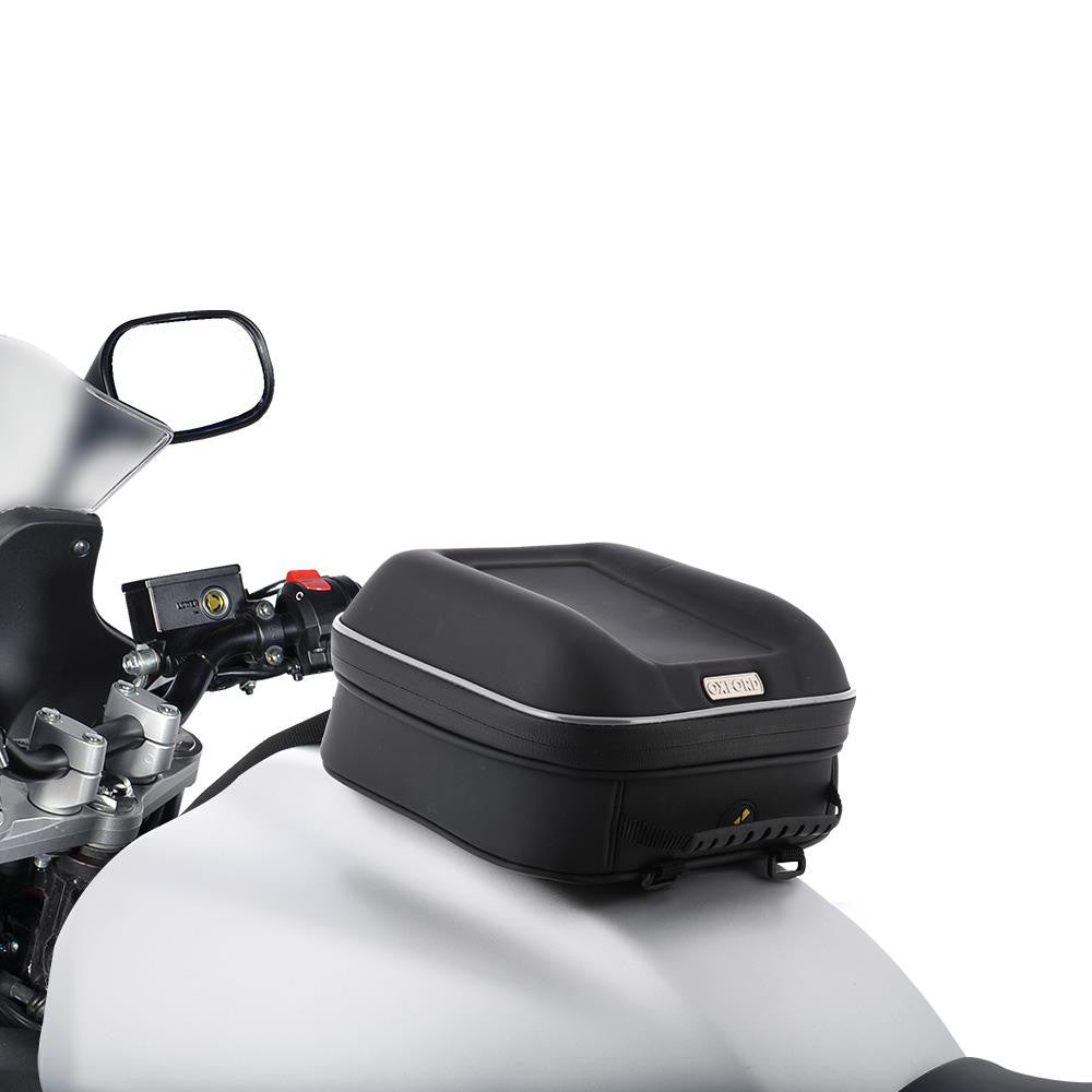 Oxford S-Series M4s Semi Rigid Motorcycle Tank Bag Black