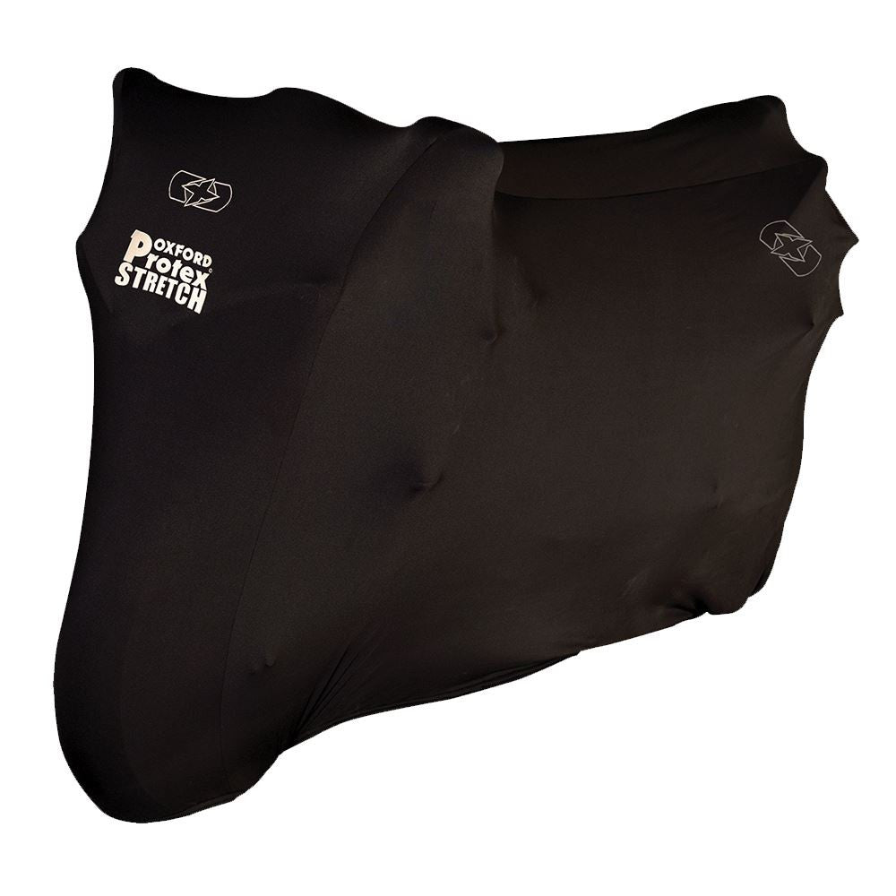 Oxford Protex Stretch Indoor Premium Stretch-Fit Bike Cover Black