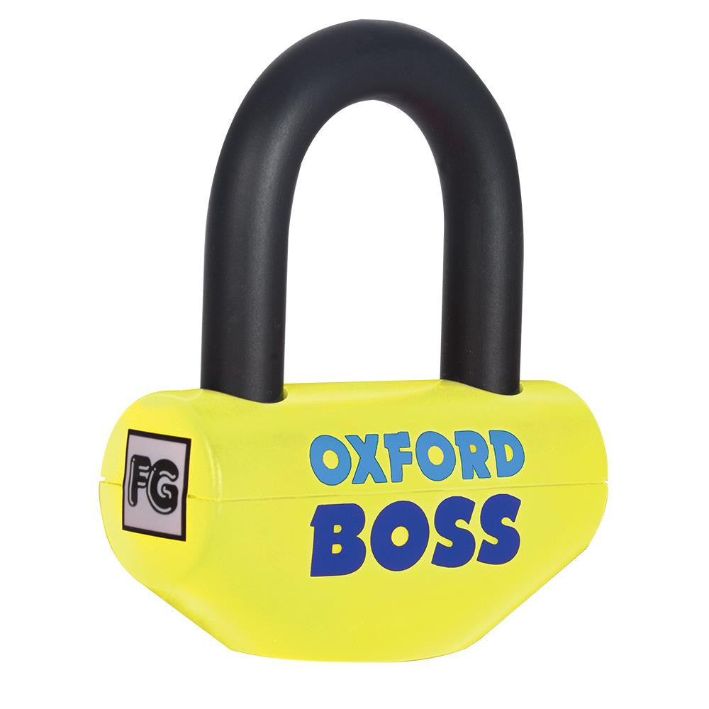 Oxford Big Boss 16mm shackle Motorcycle Motorbike Disc lock