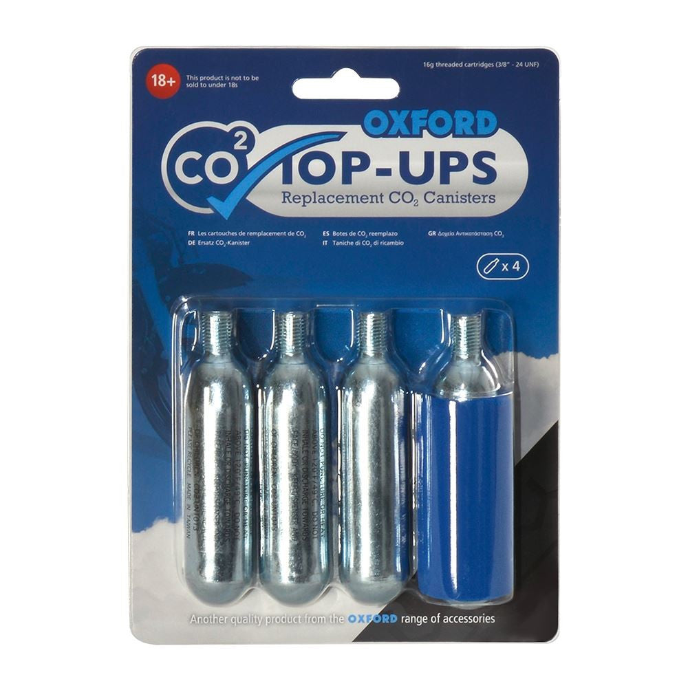 Oxford CO2 Top-Ups (4 pack)