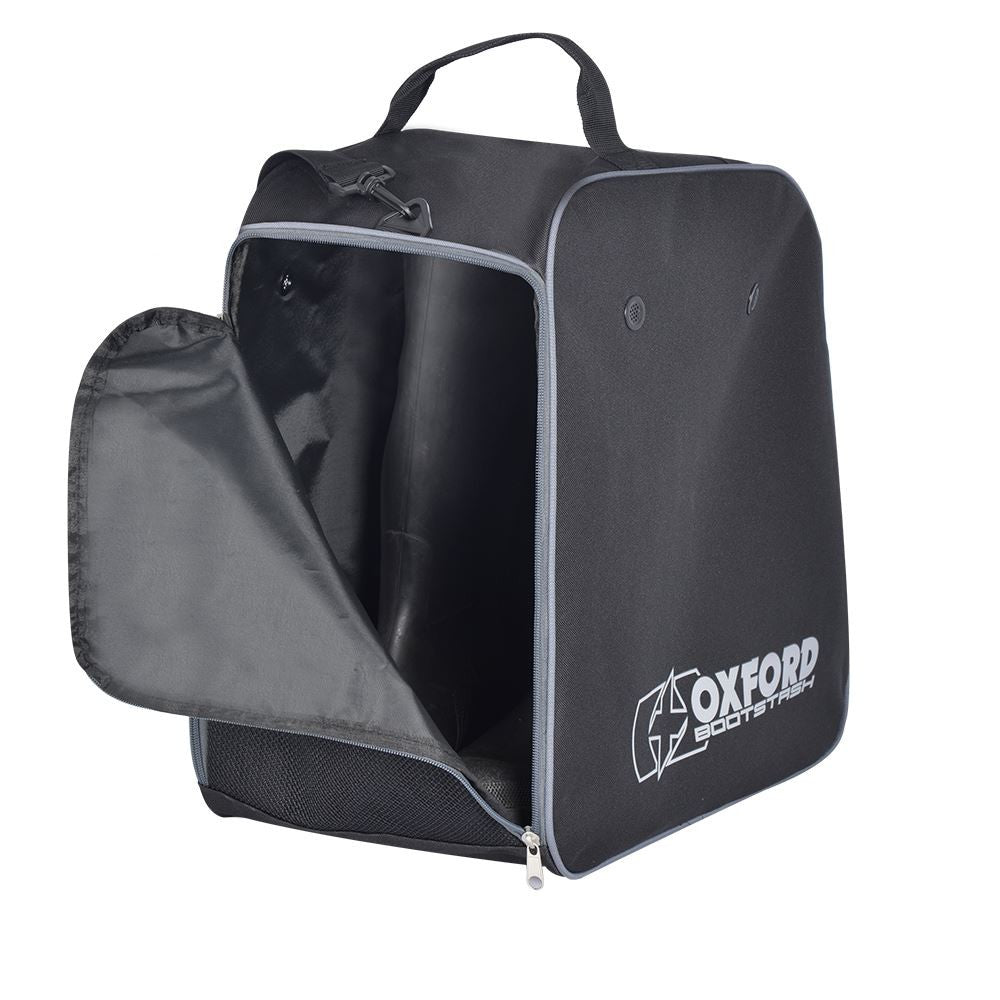 Oxford OL263 Bootstash Deluxe Helmet bag Black/Grey