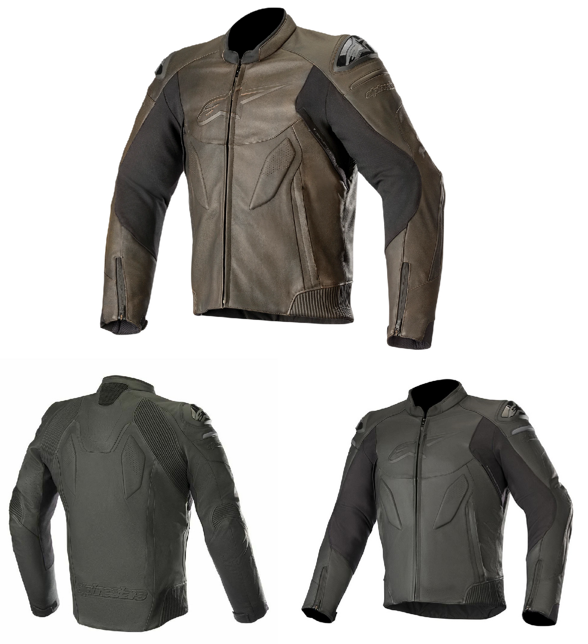 Alpinestars Caliber Leather Sports Jacket Black