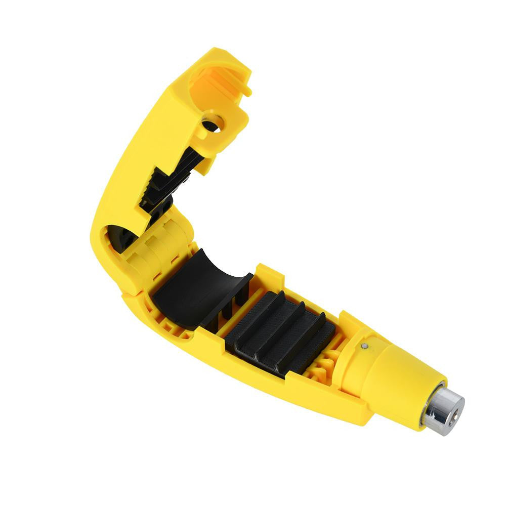 Oxford Motorcycle Lever Lock (Yellow) | Quick & Secure Handlebar Lock