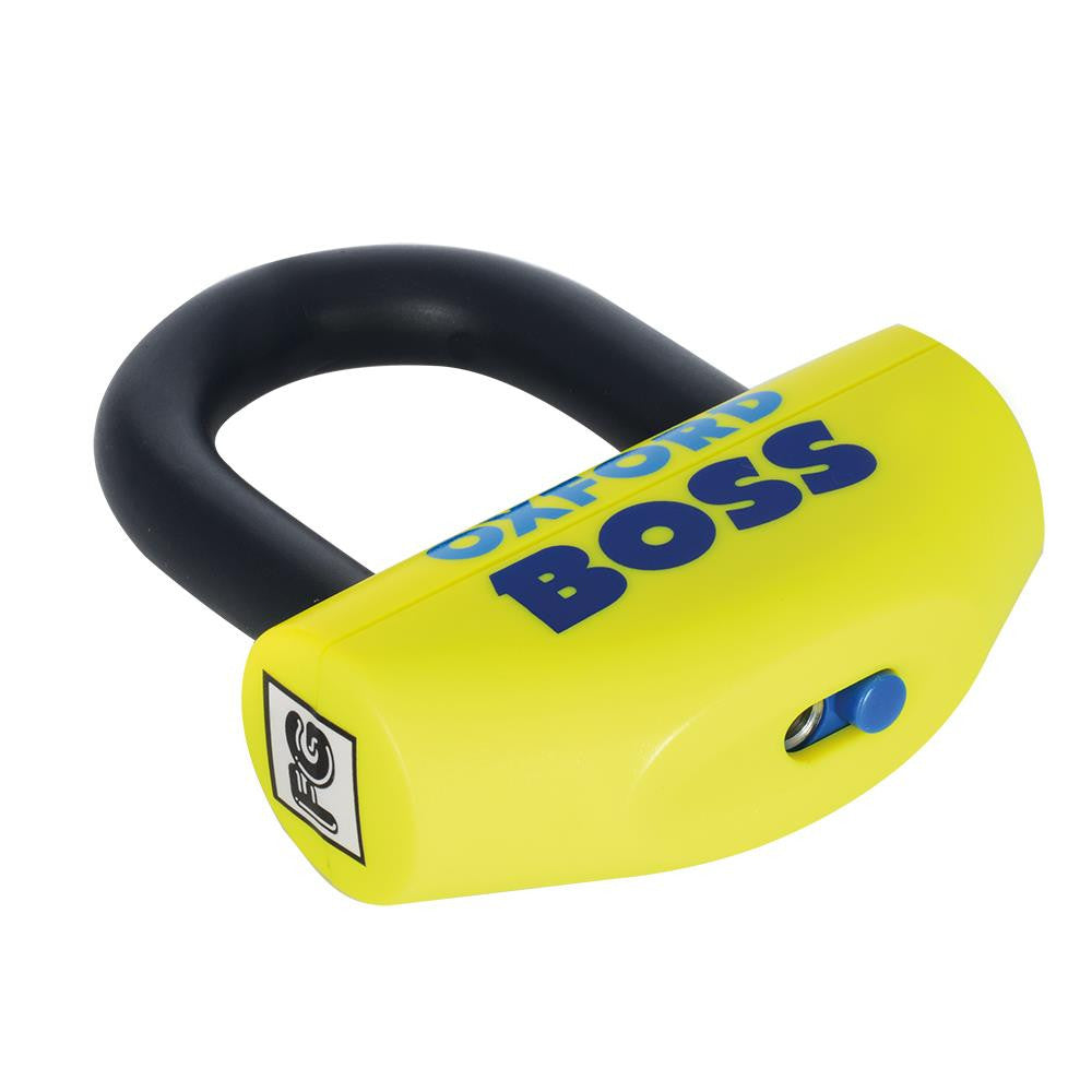 Oxford Big Boss 16mm shackle Motorcycle Motorbike Disc lock