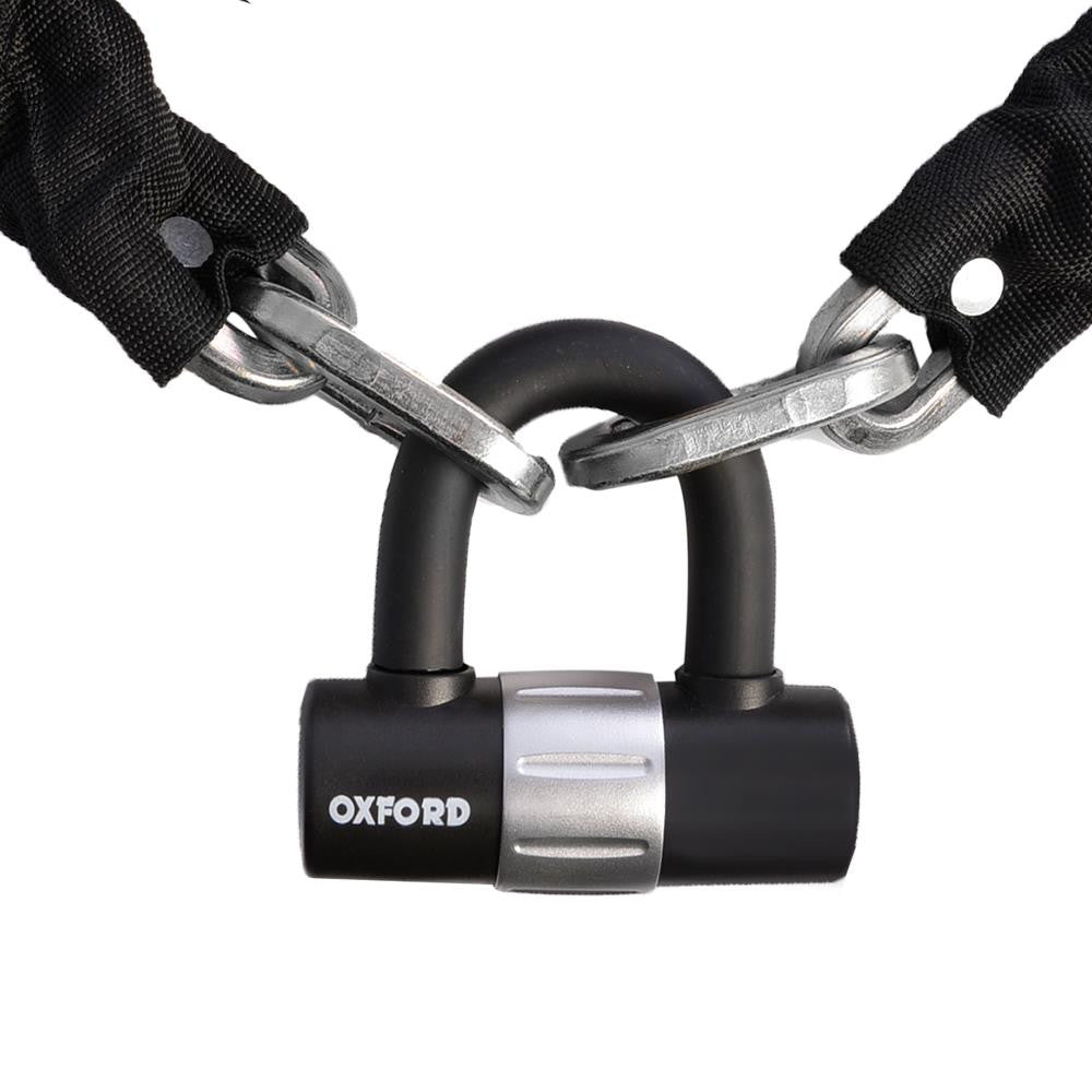 Oxford HD Chain Lock 2m – Heavy Duty Motorcycle Security Lock for Bikes & Scooters