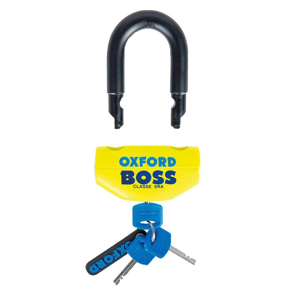 Oxford Big Boss 16mm shackle Motorcycle Motorbike Disc lock