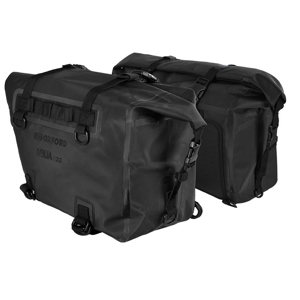 Oxford Aqua P32 Waterproof 32 Liter Motorbike Panniers Luggage